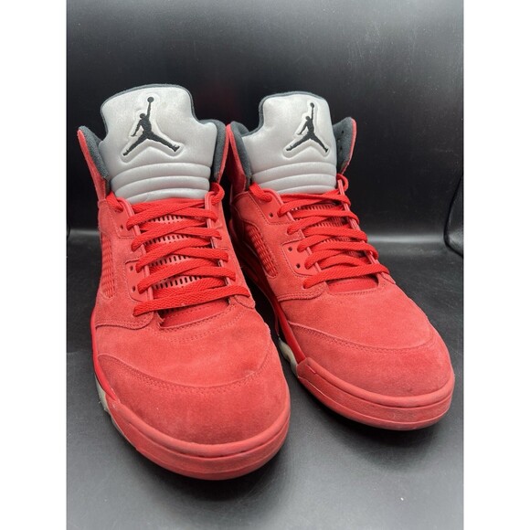 Air Jordan 5 Retro \'Red Suede\' Men’s Size 15 (136027-602) Clean No Box main image 13